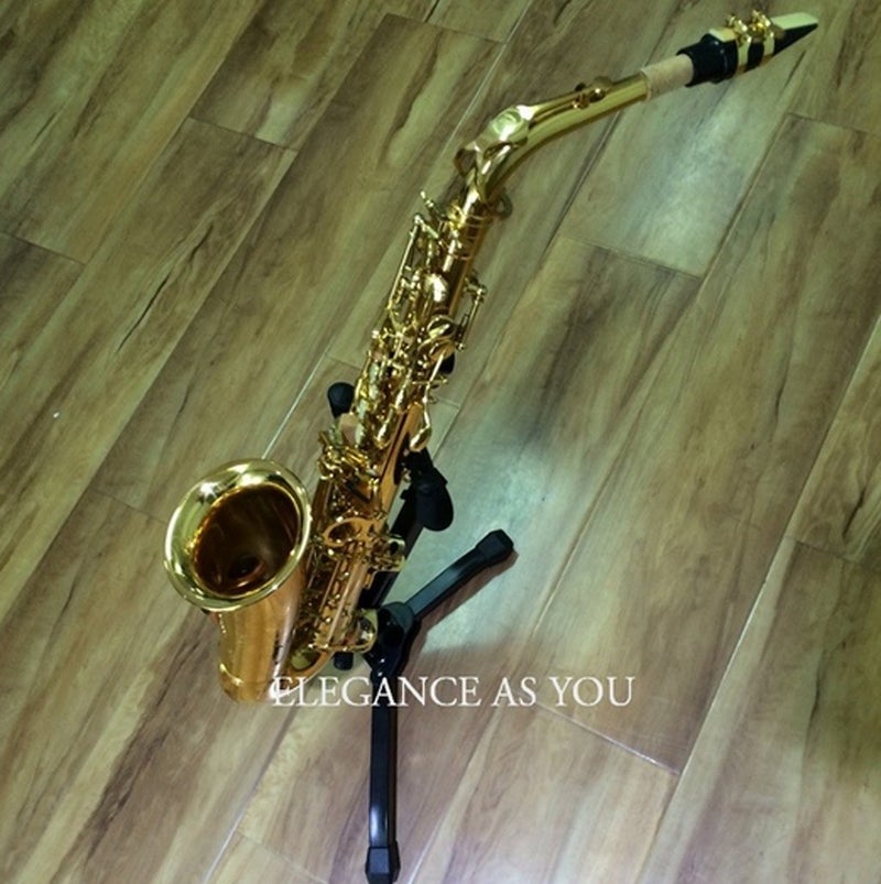 mkki Foldable Saxophone Stand Sax Tripod Holder for Alto/Tenor Saxophone - Image 5